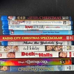 Christmas DVD movie bundle!